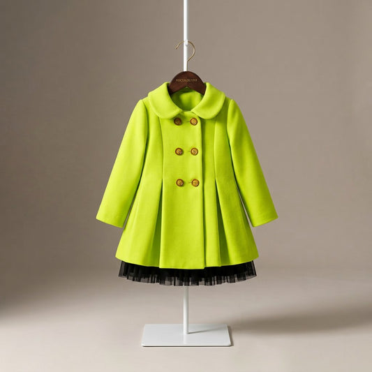 Light Green . kids coat