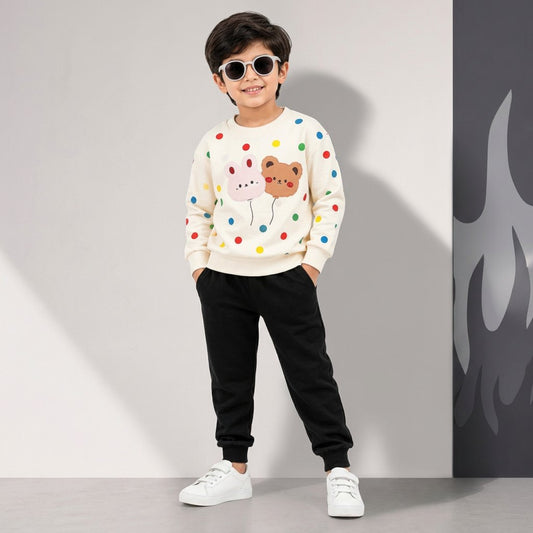 Multi dot tracksuit