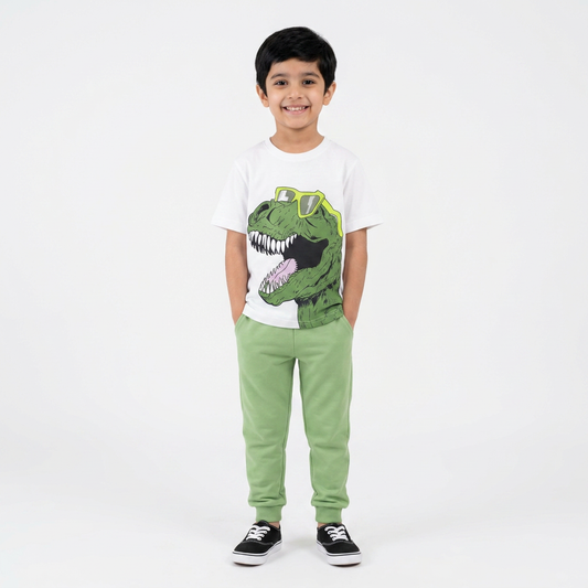 Green Dino Vibe Set