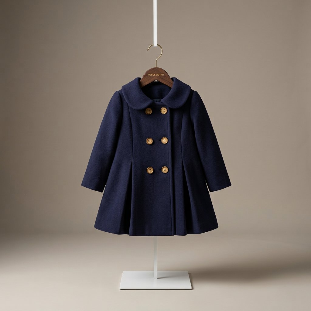Dark Blue . kids coat