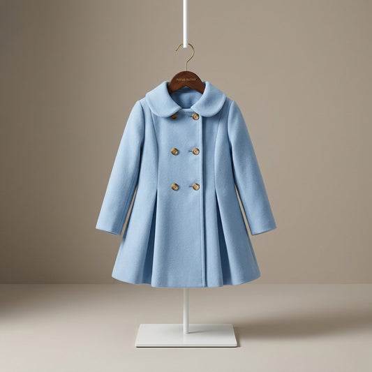 Sky Blue . kids coat