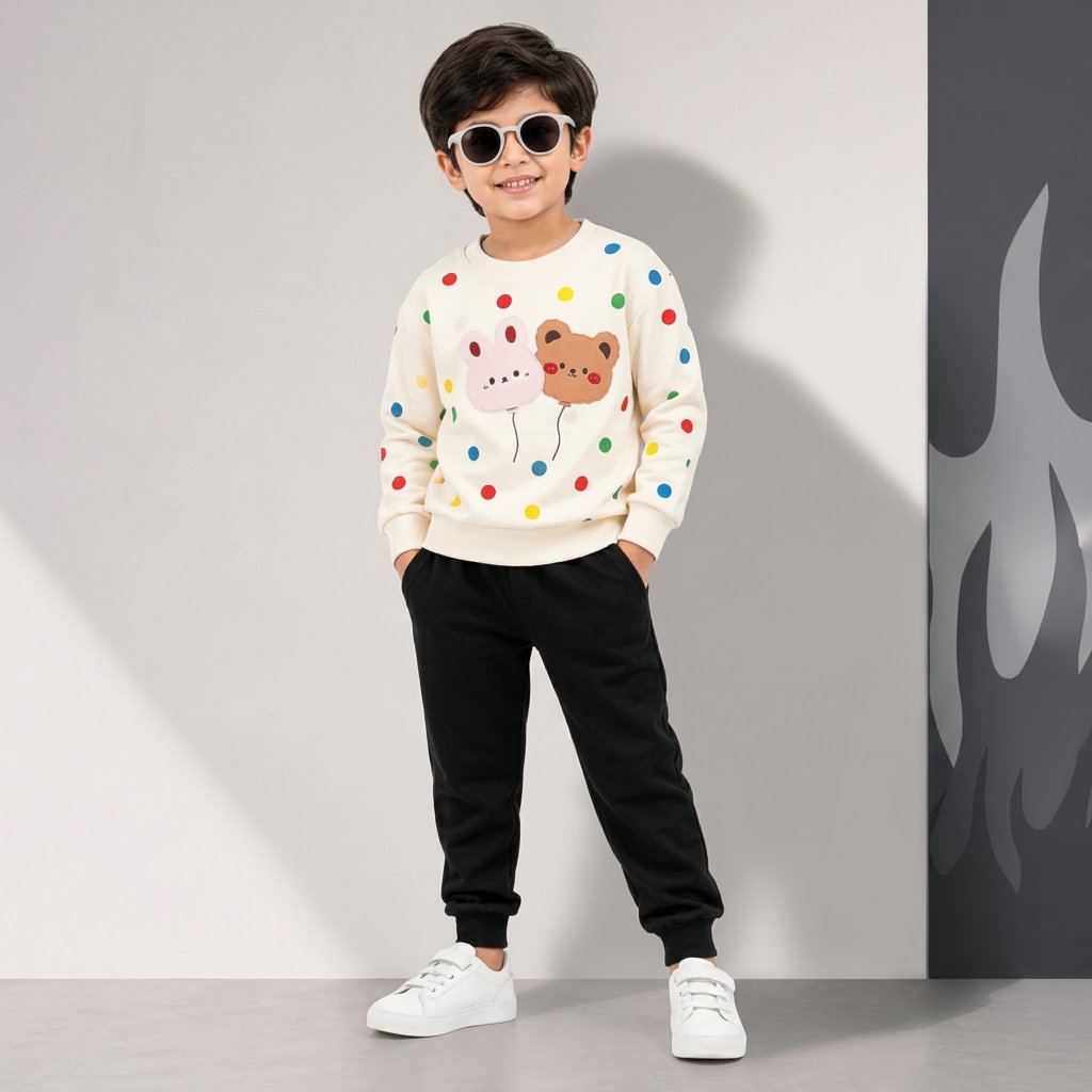Multi dot tracksuit