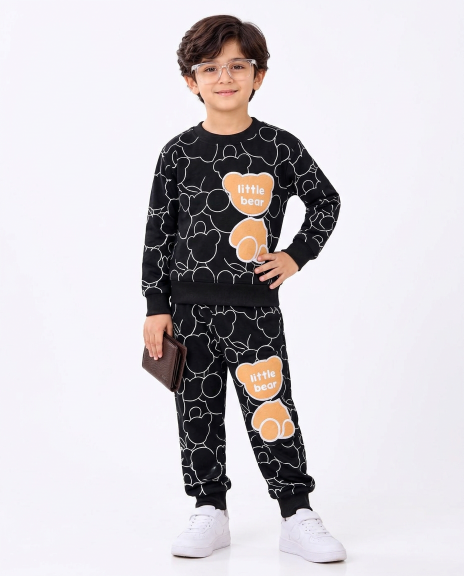 Black  Double Bear Set