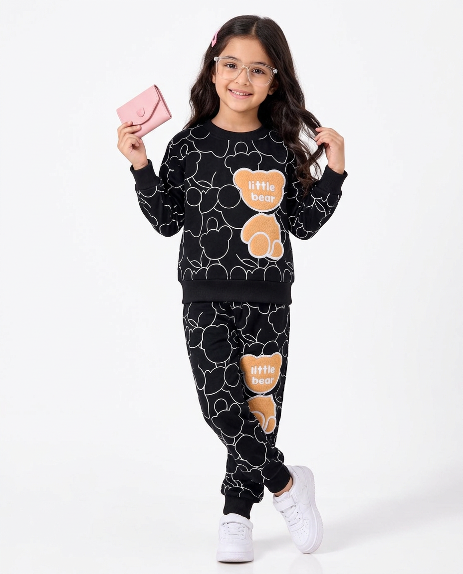 Black  Double Bear Set