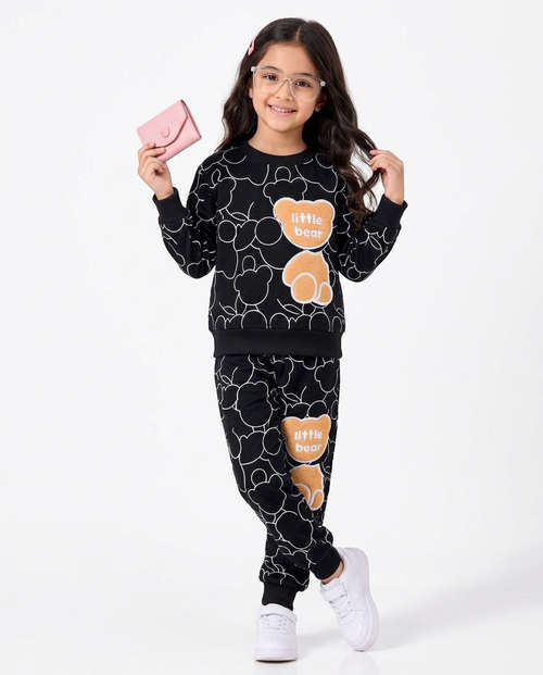 Black  Double Bear Set