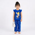 BLUE CUTE GIRL CHOICE PRINTED KIDS WEAR