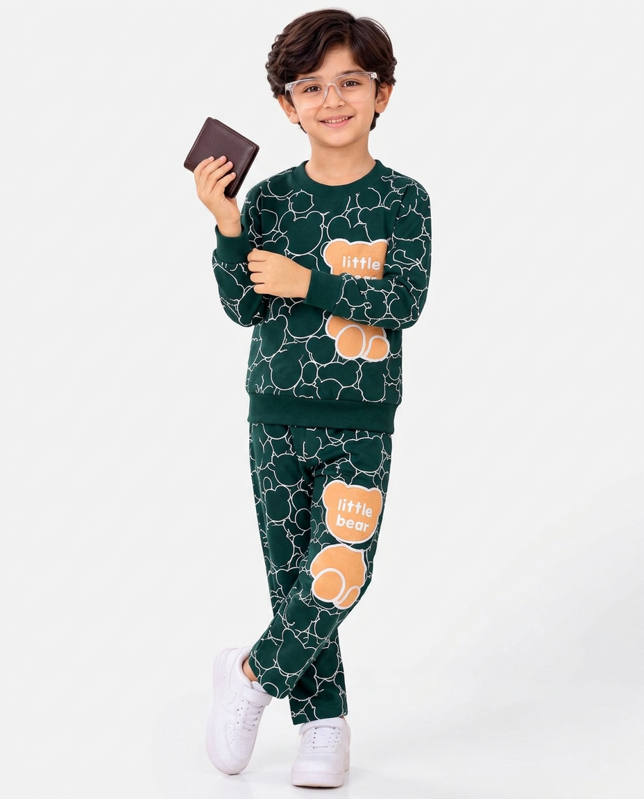 Green Double Bear Set
