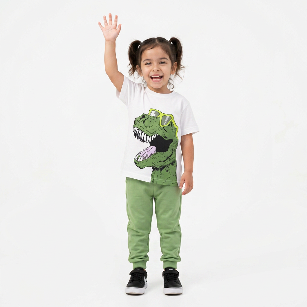 Green Dino Vibe Set