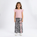 Focus Outfit Pink Leaf Whisper Co-Ord