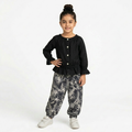 Black : Classic Leafy Charm Set