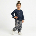 Navy Blue : Classic Leafy Charm Set