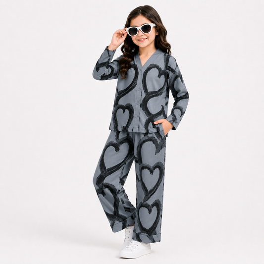 Grey : Love Rush Premium Co-Ord