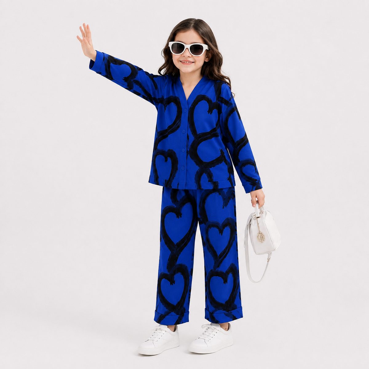 Blue : Love Rush Premium Co-Ord