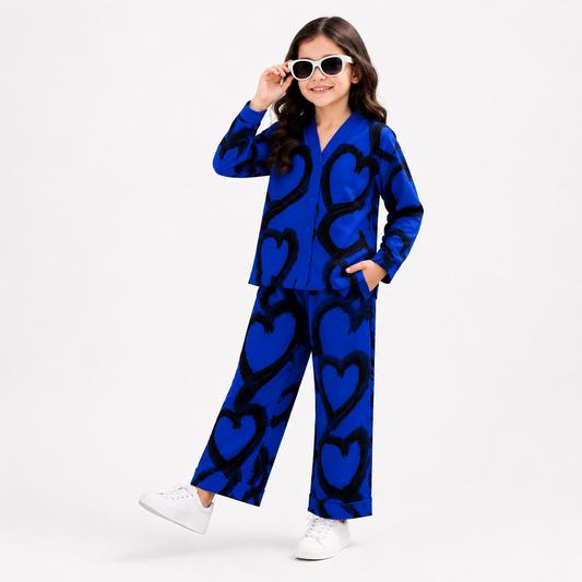 Blue : Love Rush Premium Co-Ord