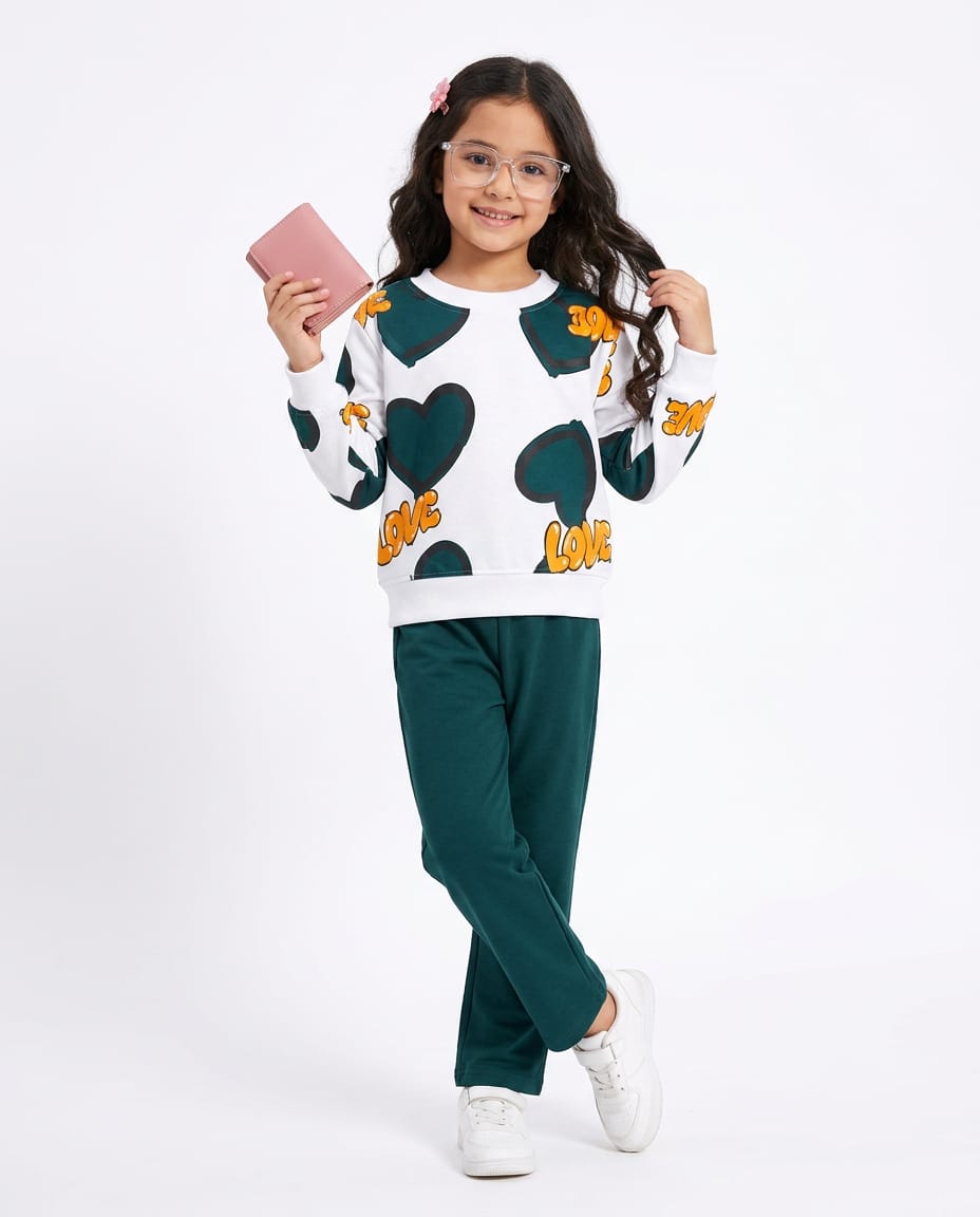 Green Hearts Princess Set