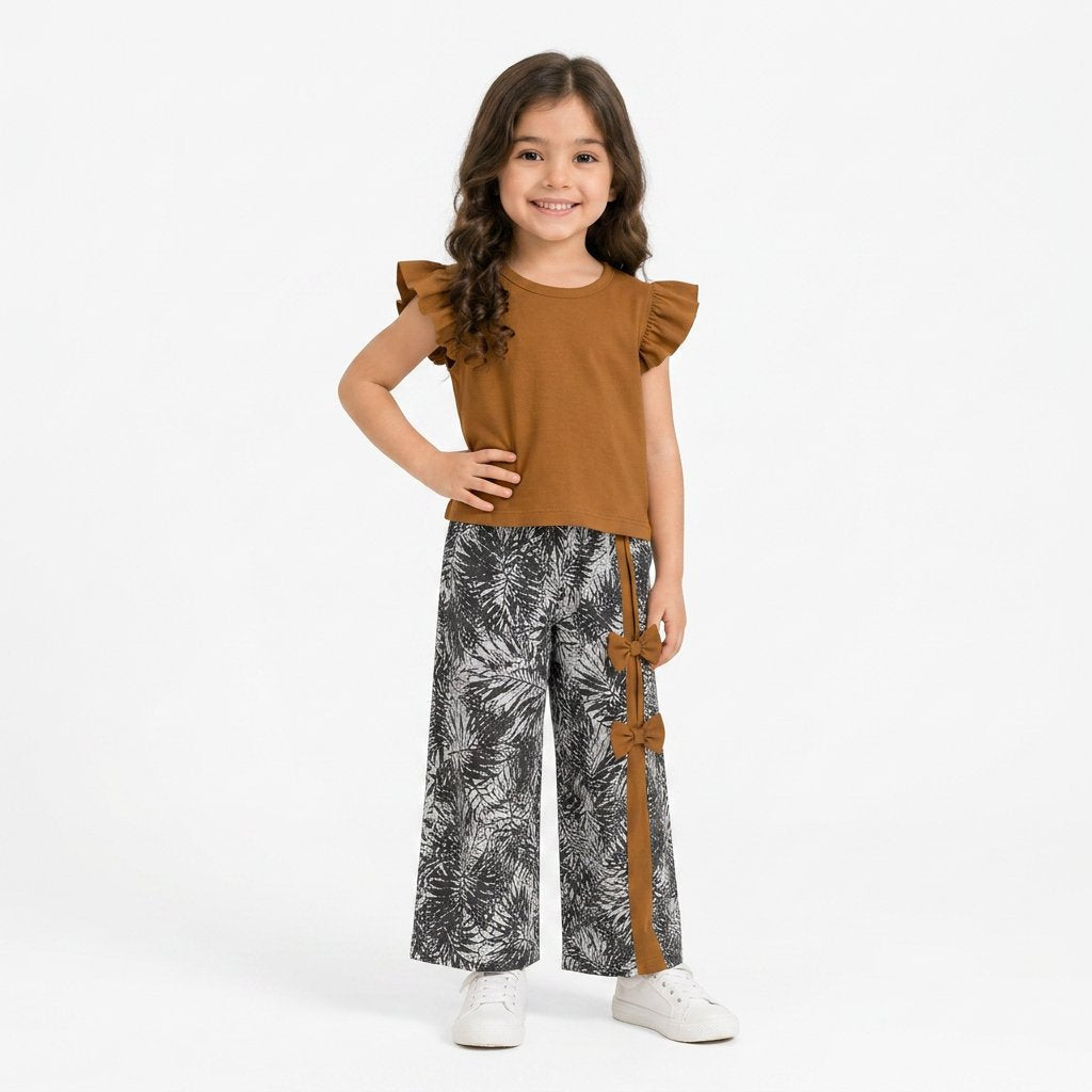 Focus Outfit Mustard Leaf Whisper Co-Ord